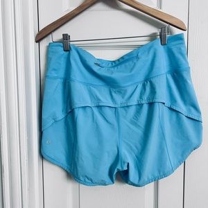 Lululemon Speed Up High Rise Lined Short 4”